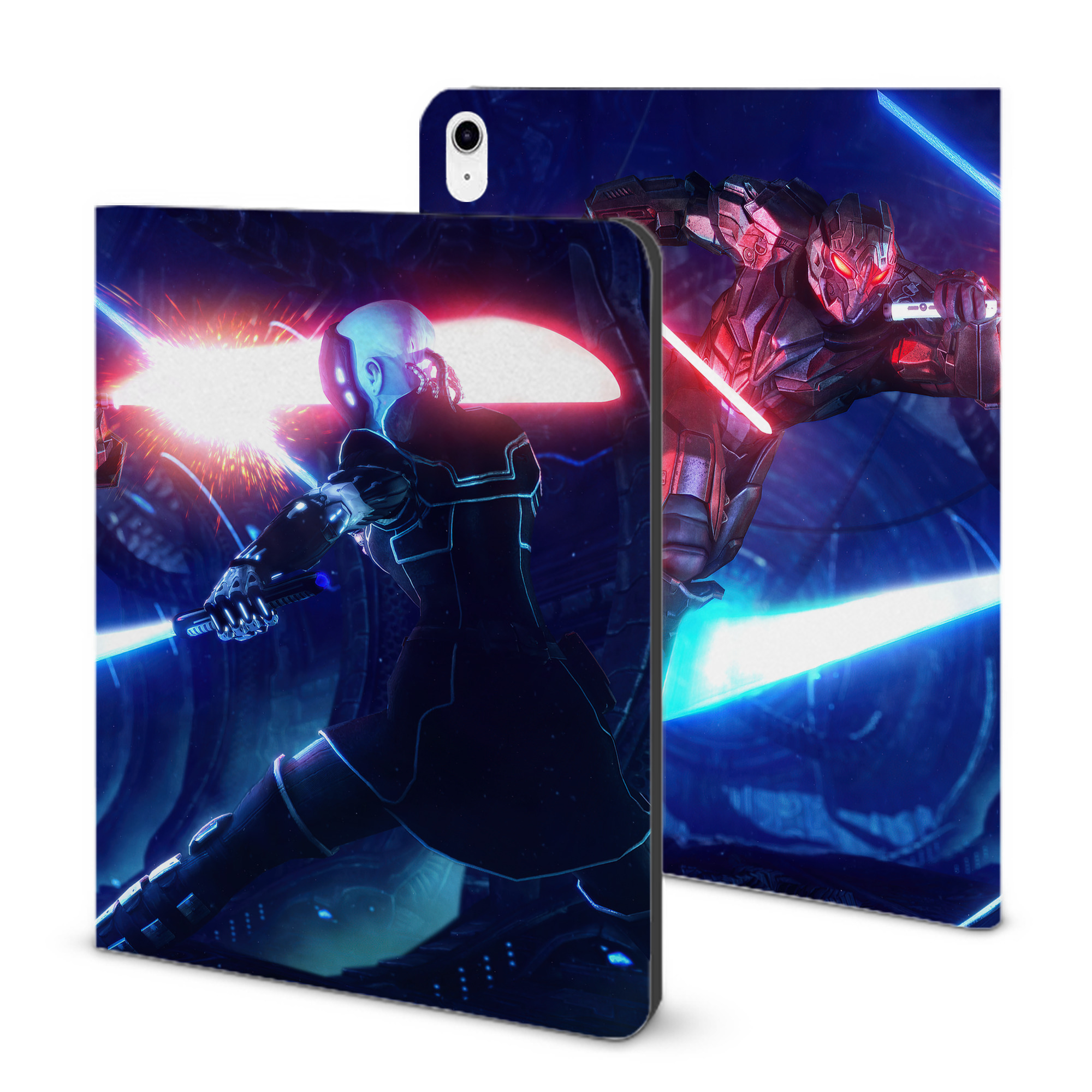 （画像用） スター・ウォーズ Star Wars IPad ケース ブック型 PUレザー TPU 耐衝撃 軽量 薄型 ペン収納なし 全面保護 IPad 各モデル対応